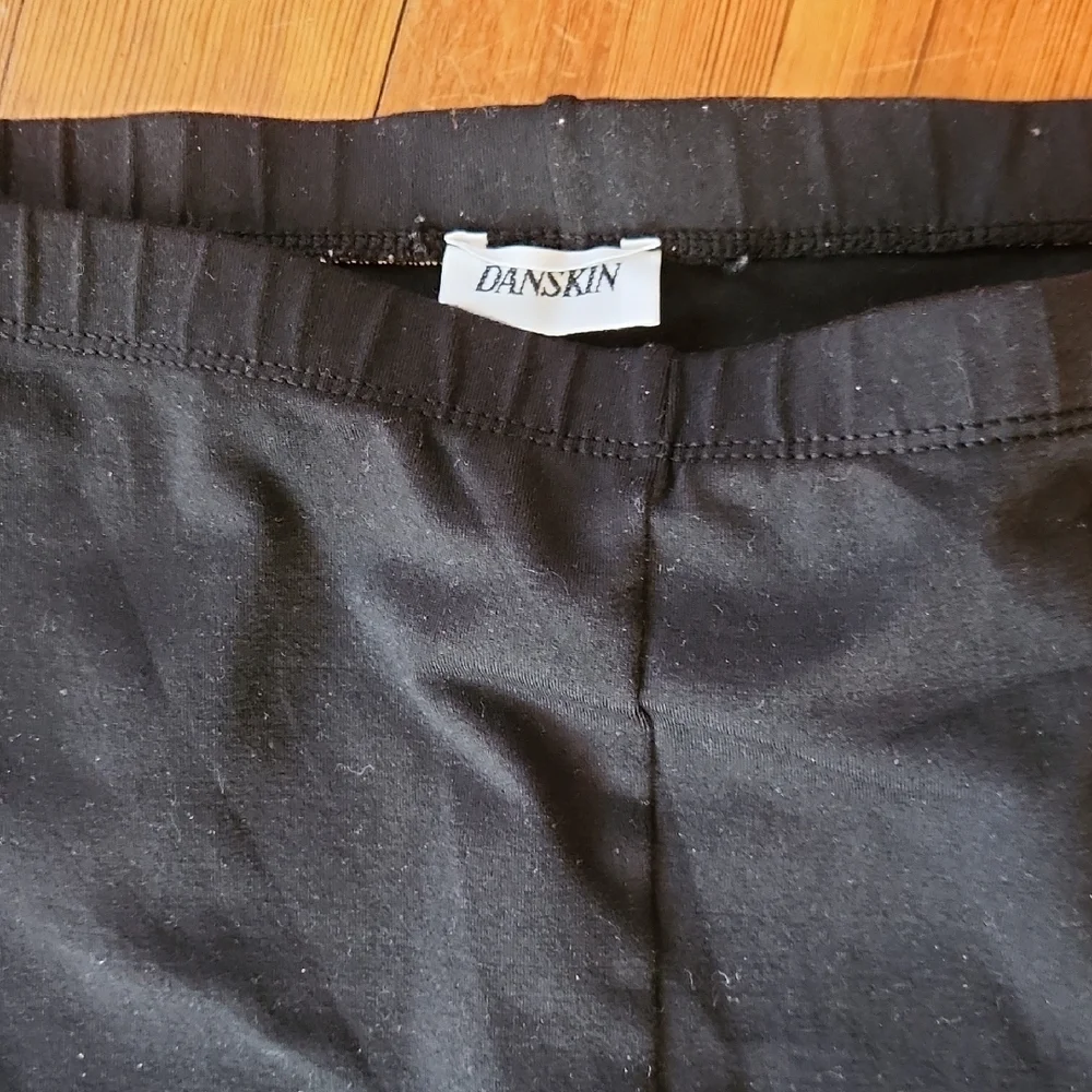 Danskin Black High-Rise Stretch Leggings - Picture 2 of 5